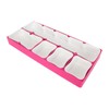 Watch Parts Storage Box 5 Compartments Portable Dustproof Multipurpose Watch