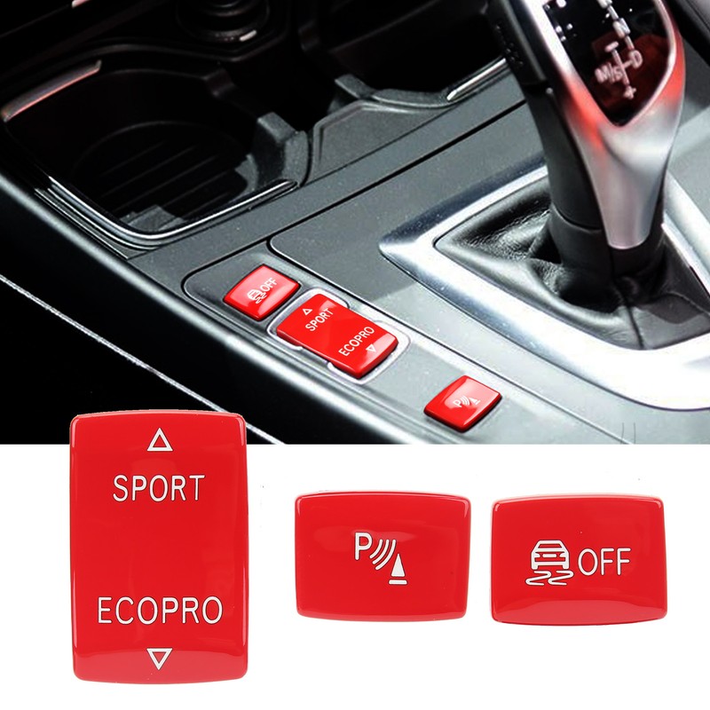 3 Pcs Gear Button Kit 6131 9252 912‑1 ESP Antislip
