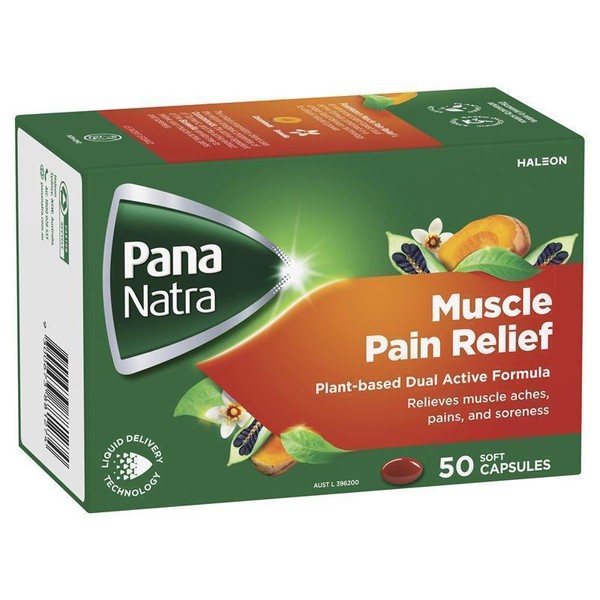 PanaNatra Muscle Pain Relief 50 Capsules