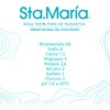 Santa Maria, Sta.María, Agua 100% Pura de Manantial Paquete 12
