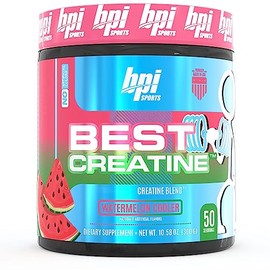BPI Sports  BEST Creatine  6 Formas Avanzadas de Creatina  Betaína  300 gr  50 Servicos (Watermelon Cooler)                                           