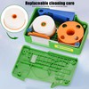 Fiber Optic Cleaning Box Efficient Optical Fiber Connector Cleaner ABS