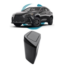 ruiya New Model Lexus NX 20 Series Compatible Trash Can Side Box Trash Can For Passenger Side Car Side Box Trash Can Door Trash Can Car Trash Can Storage Box Trash Container ABS Material No Rattle