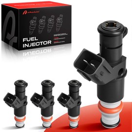 A Plus Auto 8 Holes Fuel Injectors Set of 4, Compatible with Honda Accord 2003-2007, CR-V 2005-2009, Element 2003-2011-L4 2.4L, Acura RSX 2005-2006 L4 2.0L, Replace Part 16450RAAA01 FJ484