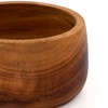 Handmade Wooden Snack Serving & Key Bowl, Decorative Countertop, 4