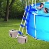 2 Pack Heavy Duty Pool Weight Plastic Sand Bags,Universal Pool