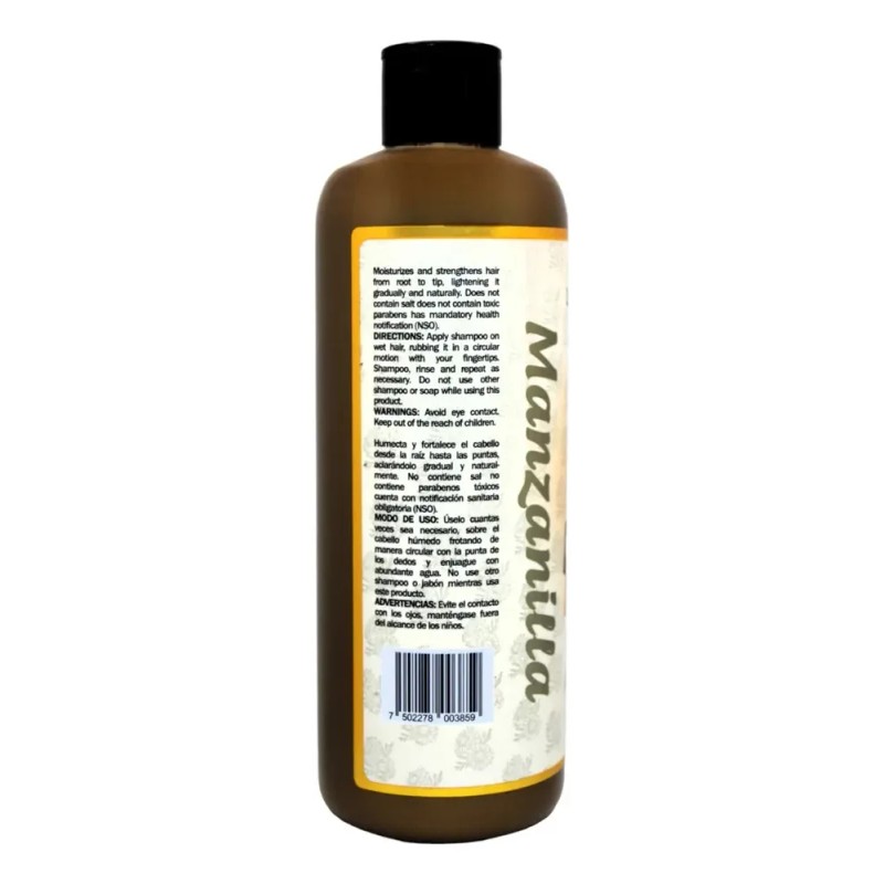 Shampoo Manzanilla Gold Extra Aclarante Labs ncredible 950 Ml