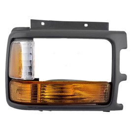 Replacement Passenger Park Signal Side Marker Light with Headlamp Bezel Compatible with 1991-1996 Dakota with Aero Package 83506612