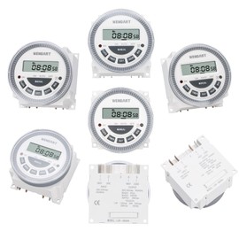 Wengart LR303 Digital Timer Programmable Automatic Manual Control to Avoid Safety Risks of Forgetting to Turn Off Electrical Devices (LR303_230V)