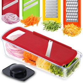 Geedel Professional Mandoline Slicer for Kitchen, Multi Purpose Vegetable Slicer Cutter, Vegetable Cutter Onion Cutter for Veggie Fruit Cheese