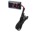 Universal Motorcycle DC12V LCD Screen Slim Water Temperature Gauge With