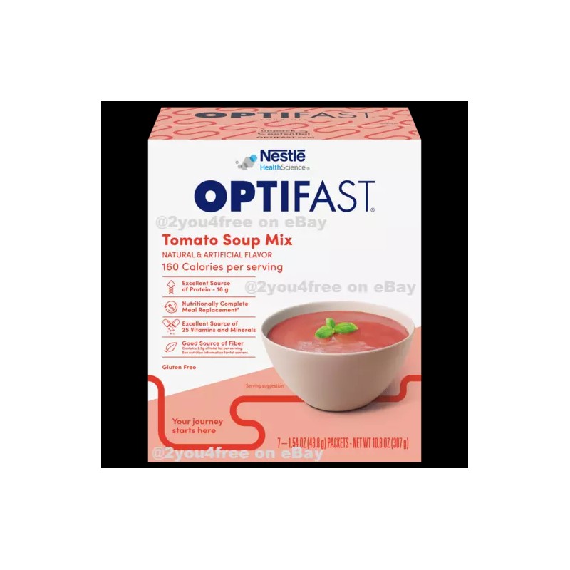 OPTIFAST ® 800 | CHICKEN, VEGETABLE, or TOMATO SOUP MIX