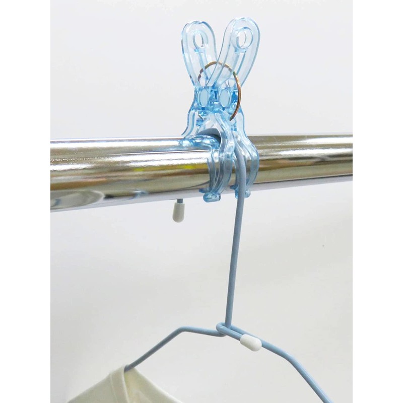 OHE Laundry Rod Pinch, Blue, Approx. Length 3.5 x Width