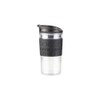 Bodum 12oz Double Wall Insulated Travel Mug with Lid, Clear