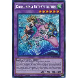 YU-GI-OH! - Ritual Beast Ulti-Pettlephin (THSF-EN029) - The Secret Forces - Unlimited Edition - Secret Rare