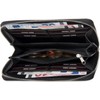 styleBREAKER 02040053 Women's Purse with Skull Appliqué and Rhinestones, Zip