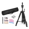 Retbtnm 54 Inch Mannequin Head Stand, Adjustable Wig Stand Tripod