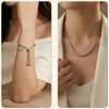 HXNIBATSAR Stainless Steel Gold & Silver Jewelry Set ， Snake