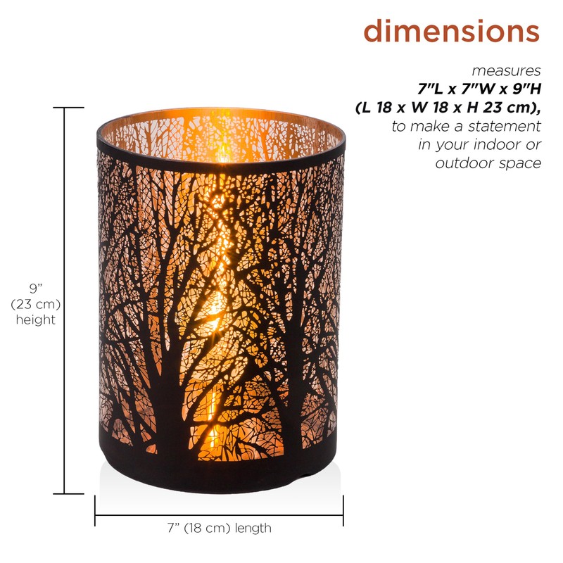 Alpine Corporation Indoor/Outdoor Branching Tree Decor with Warm White Tungsten