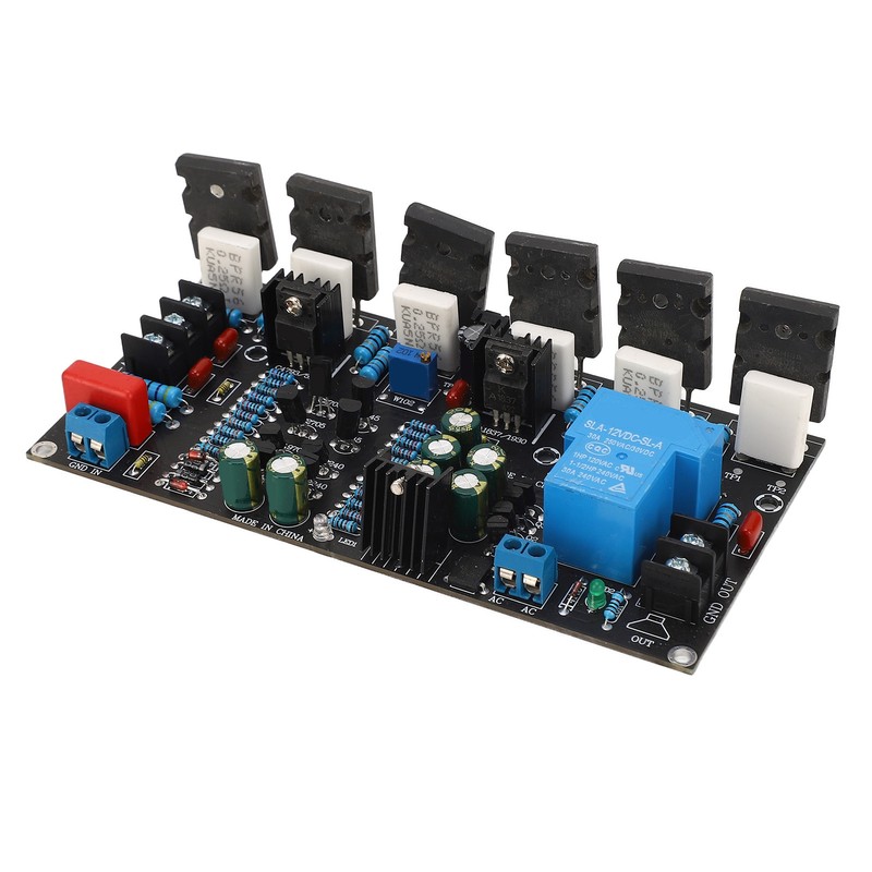 300W Power Amplifier Board Single Channel 1943+5200 Audio Rear Amplification