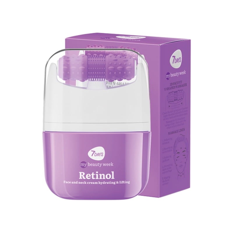 Crema para Rostro y Cuello 7Days Retinol, 40 ml