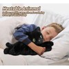 Black Cat Stuffed Animals, Microwavable Stuffed Animal Adorable Fluffy Cat