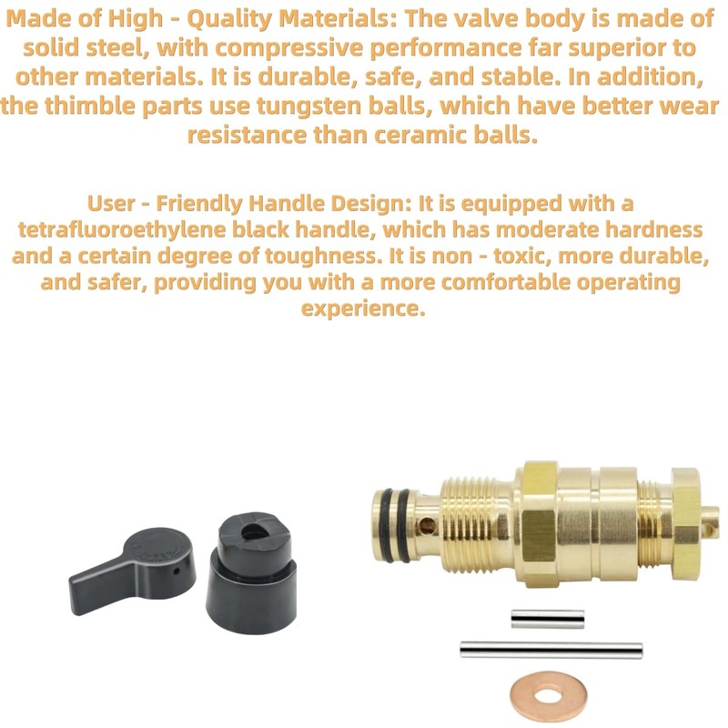 700258 Prime Spray Valve Kit,Drain Valve Compatible with Titan 440