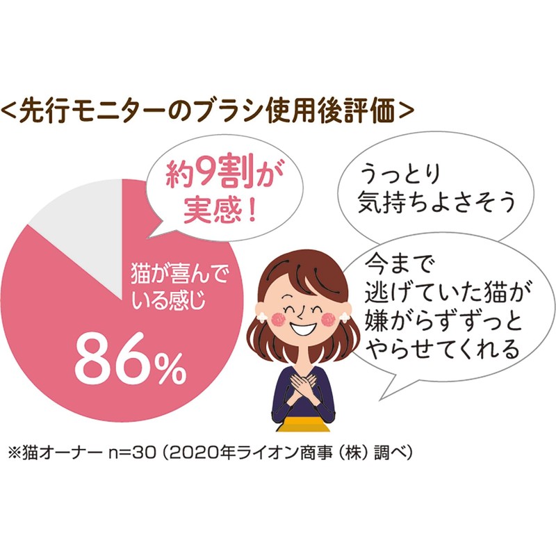 Cat Pero Brush, Pet Kirei, For Cats, Lion Pet