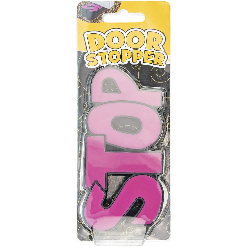 Fairly Odd Novelties Stop - Tope para puerta, color rosa