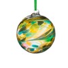 Sienna Glass August Birthstone Glass Friendship Ball-Peridot, 11 x 11