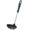 Takagi TAKAGI 66 Nylon Ladle, Gray, Scratch-Resistant Cooking, Dishwasher Safe