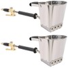 Beduan 4 Jet Pneumatic Cement Mortar Sprayer Gun Plaster Stucco