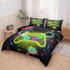 MWMWMW Kids Comforter Set for Boys, Gaming Bedding Set Full