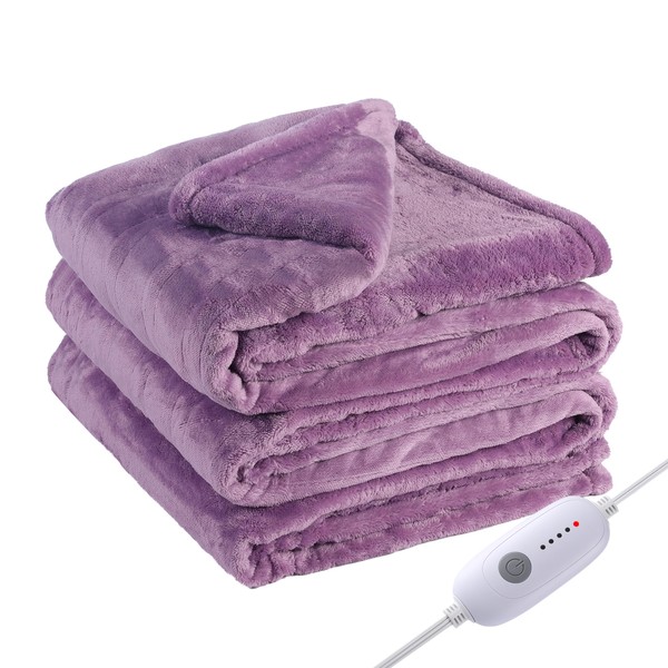 Eydna Electric Heated Blanket Full Size 72"x84", Cozy Large Oversized,
