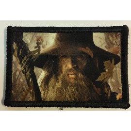 1x4 Lord of the Rings Morale Patch Tactical Military Army Badge Hook Flag