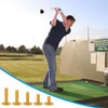 PATIKIL 2" Rubber Golf Tees Set of 6 Great for
