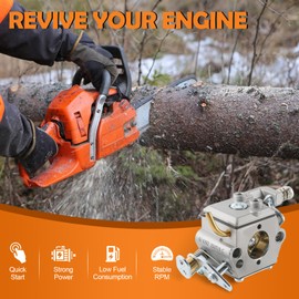 530071987 Carburetor for Husqvarna 36 41 136 137 137E 141 142 141LE 142E Chainsaw for Walbro WT-834 WT-657 WT-529 WT-289 WT-285 WT-239 WT-202 for Zama C1Q-W29E Carb with Tune Up Kit