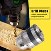 0.6-6mm Mini Stainless Steel Drill Chuck with Chuck Key for