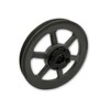 Single Groove 11.25" Cast Iron Electric Motor" H" Pulley/Sheave, Bushing
