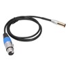 3Pin Audio Cable Mini Male to XLR Female Zinc Alloy