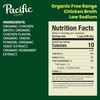 Pacific Foods Low Sodium Organic Free-Range Chicken Broth, 8 oz