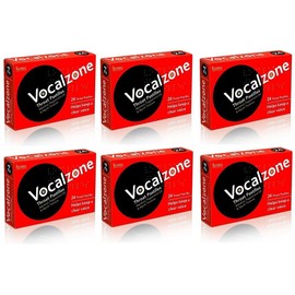 Vocalzone 24 pastilles x 6 Packs by Vocalzones
