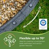 FlexiBorder Lawn Edging - 5 x GREY Spare Garden Pegs