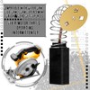 Threlaco 10 Pcs Replacement Table Saw Brush Carbon Brushes Replacement