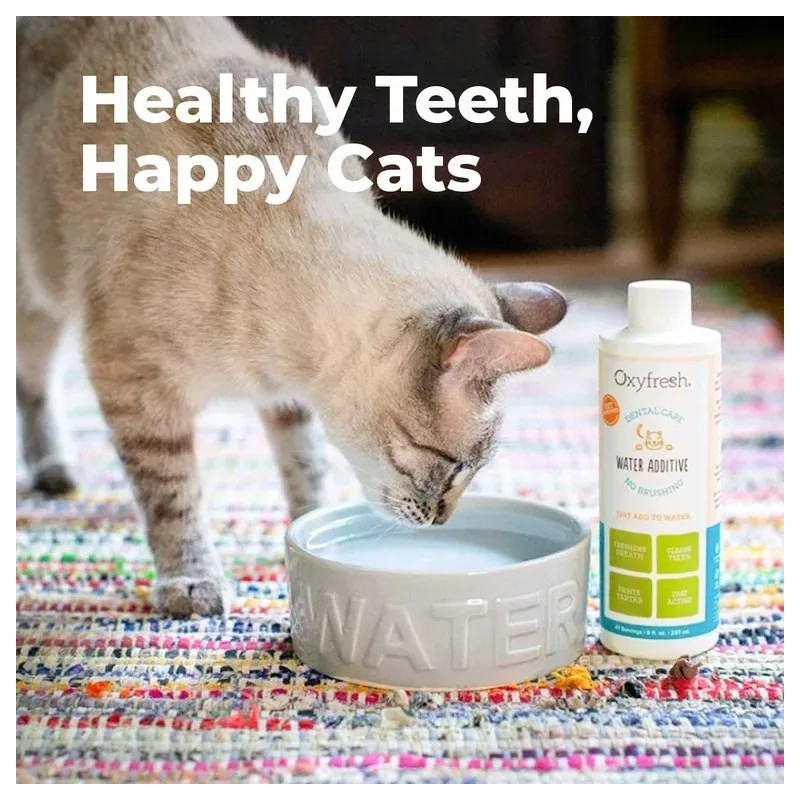 Oxyfresh Aditivo De Agua Dental Para Gatos 237ml