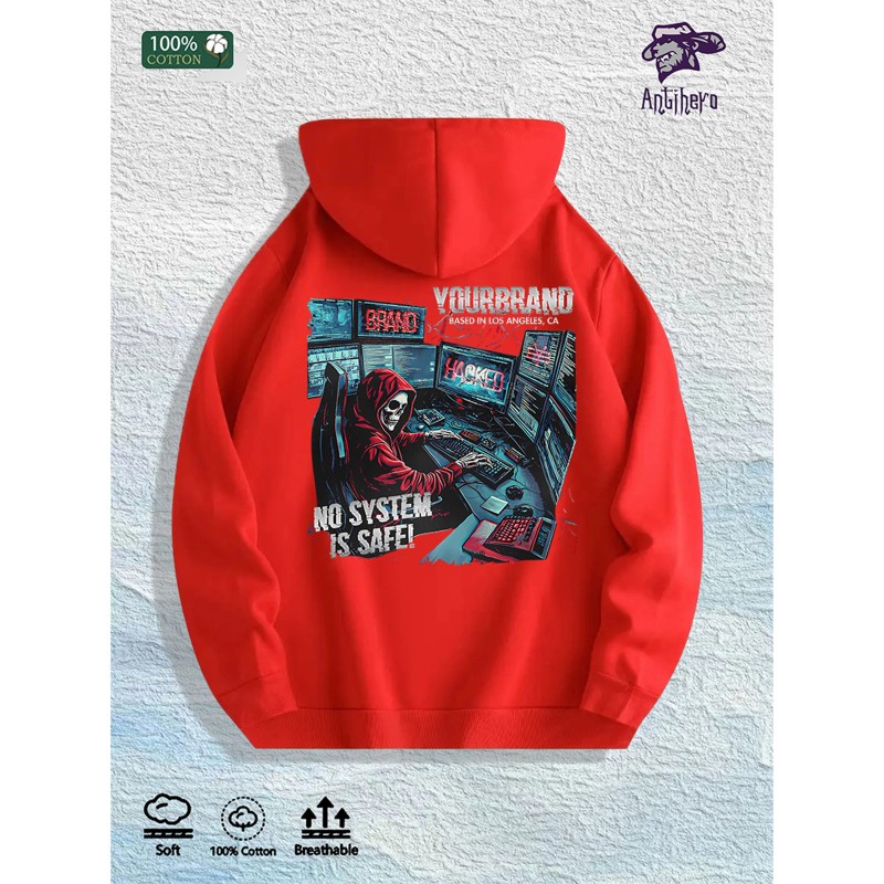 OUR YOUTH OUR FUTURE Graphic Hoodie 100% Cotton US Warehouse