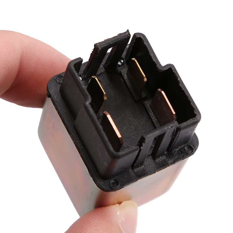 X AUTOHAUX Motorcycle Engine Starter Solenoid Relay Bronze Tone Starter