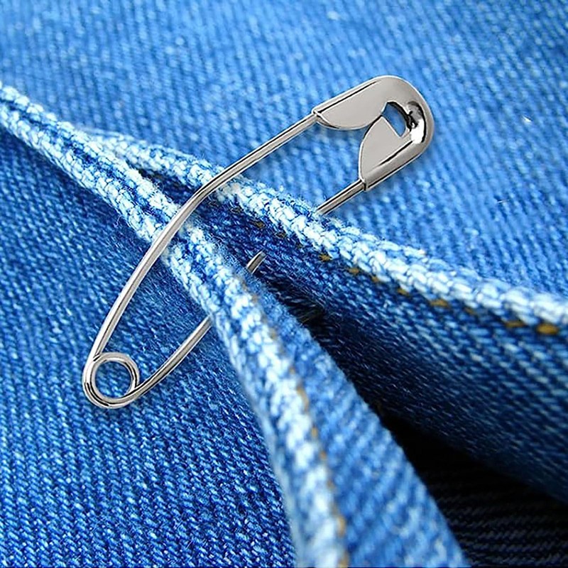 160Pcs Safety Curved Pins Large Safety Pins Crafting Quilting Sewing