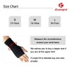 Kuangmi Sport Wrist Support Compression Wrap for Carpal Tunnel (Medium,