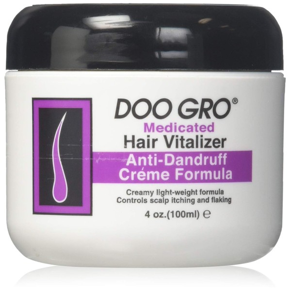 Doo Gro Medicated Vitalizer Anti-dandruff Creme 4 Oz